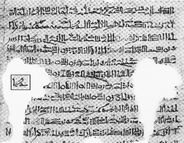 Фото Египетский Папирус Алгола