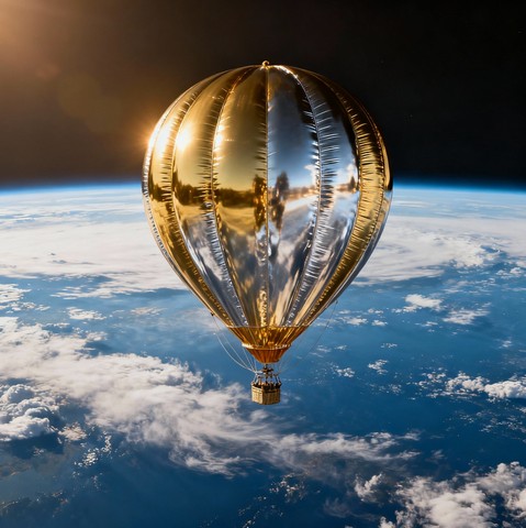 Фото Отпуск в стратосфере: роскошные «космические шары»