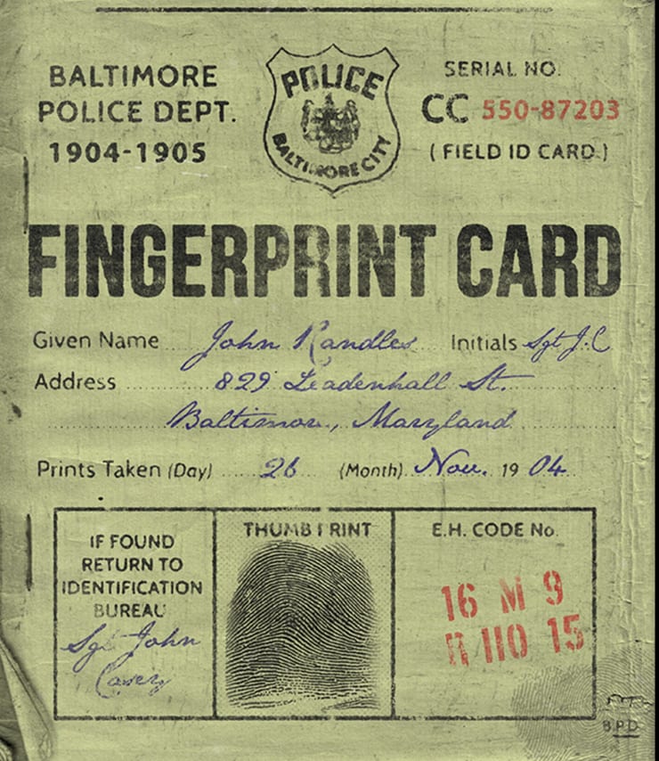 Почерк и отпечатки пальцев