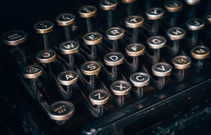 Анализ машинописных текстов