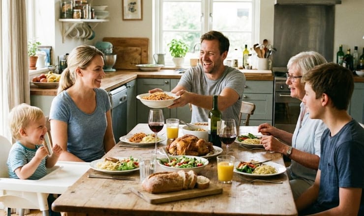 Дейпнофобия - страх совместных ужинов