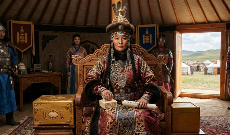 Торогене — вдова, удержавшая Монгольскую империю